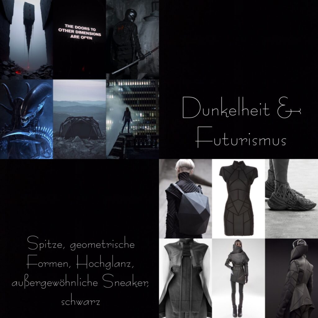 Dunkelheit und Futurismus